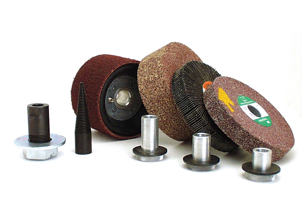 Wheel Adapters are also available in multiple arbor sizes. 
